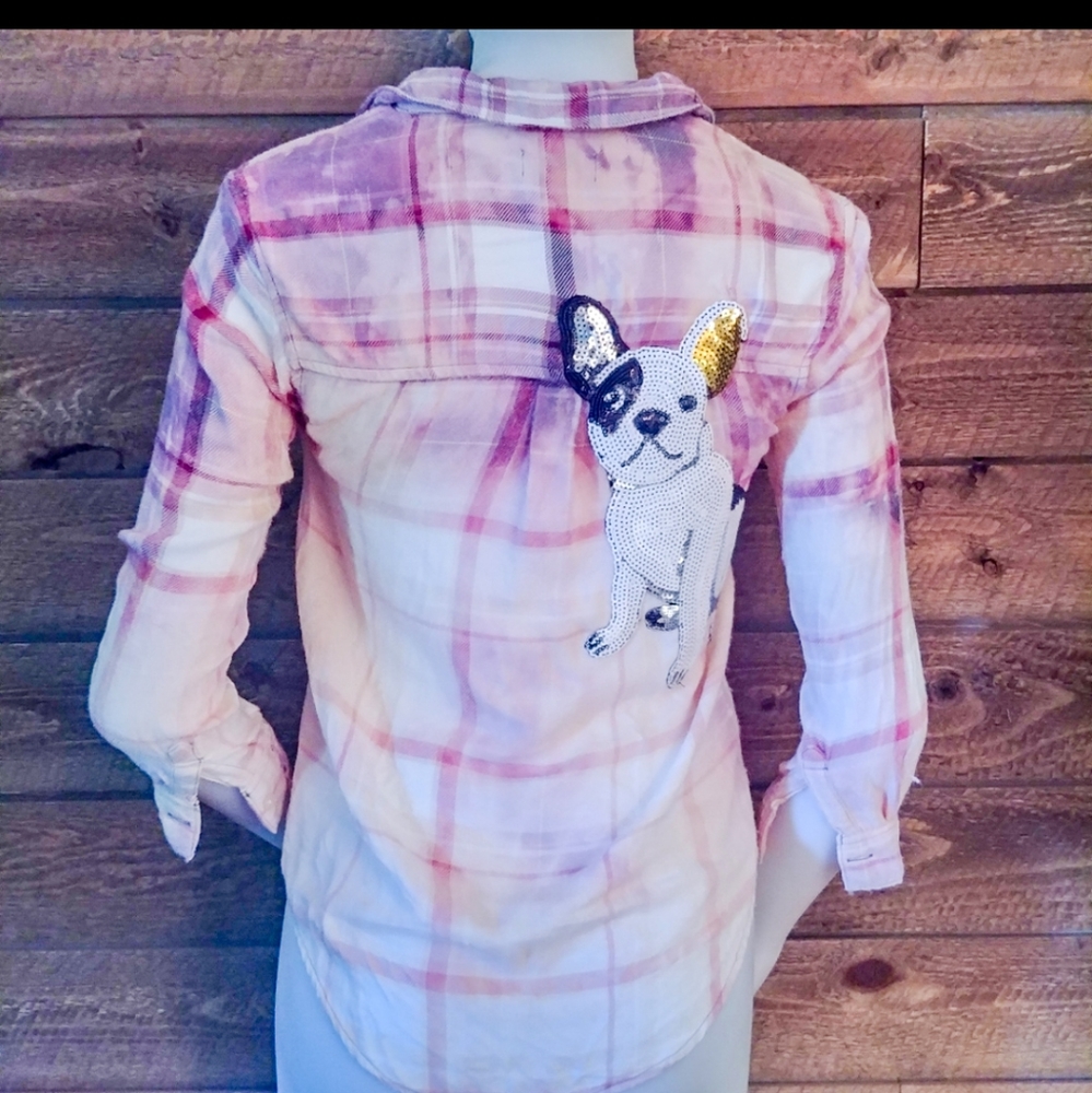 Customized French Bulldog Girls Shirt T9